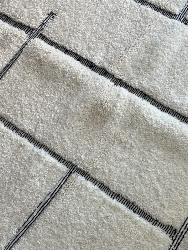 TAPIS BERBÈRE QUADRILLÉ