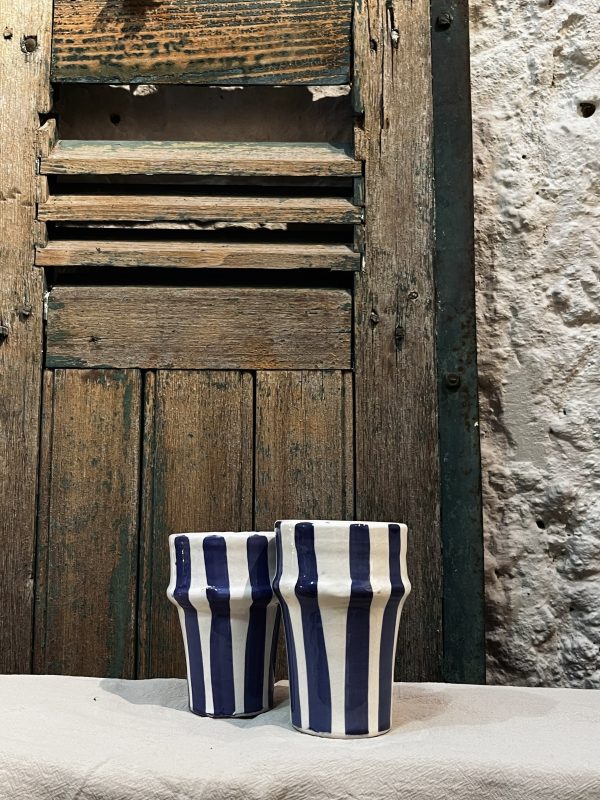 GRANDES TASSES - RAYURES LAVANDE