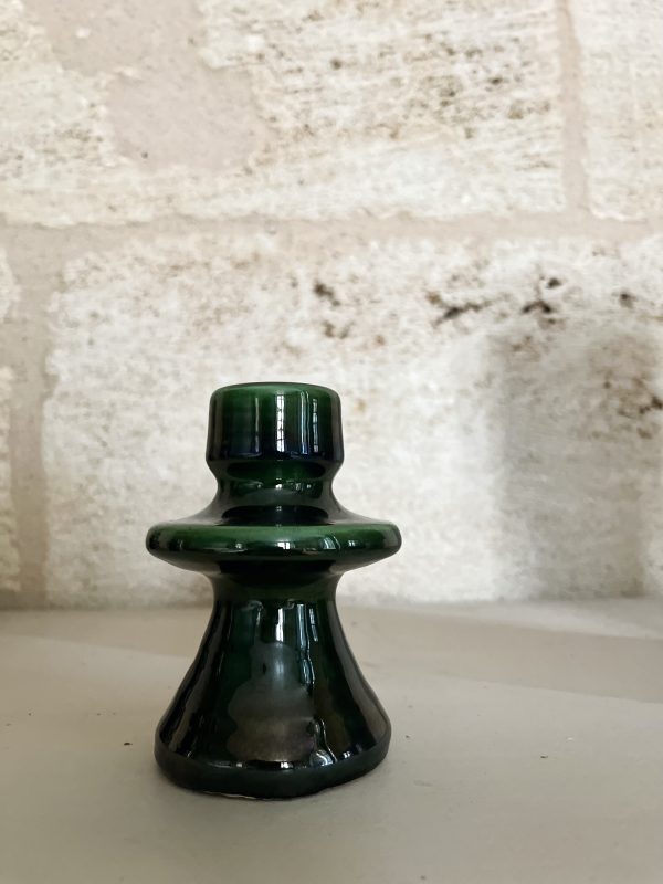 PETIT BOUGEOIR VERT BOUTEILLE